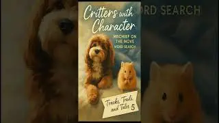 InkxCity Critters With Character Book 5 Word Search 3 Second Challenge 4
