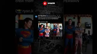 New BTS looks on Superman #shorts #dcu #superman #dcuniverse #bts #dcupdates