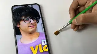 Drawing &lrm;@CarryMinati 40 Million Subscribers Special 😍🎉 | Gem Arts