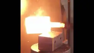 big power hammer make damascus steel in Thomas shop blacksmithing forging tool
