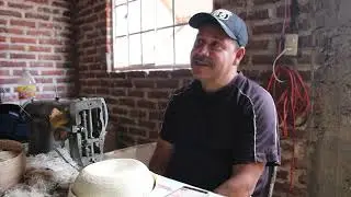 Sombrero artesanal, Sahuayo Michoacán