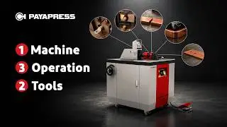 Workshop Busbar Machine      Model: HBC-PC120EH