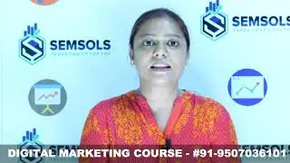 Esha (IGNOU - MCA) Entrepreneur - Semsols Digital Marketing Course Review