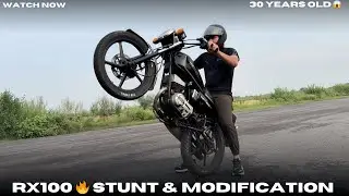 YAMAHA RX100 Modifications 😍 | Powerful Engine 30 years baad bhe 😱