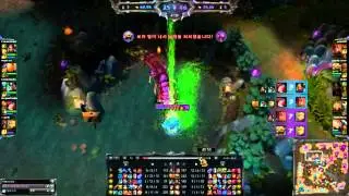 Rammus Soloing baron, Feral flare OP
