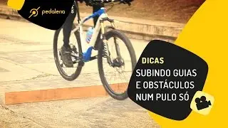 Como pular obstáculos com as duas rodas. Pedaleria
