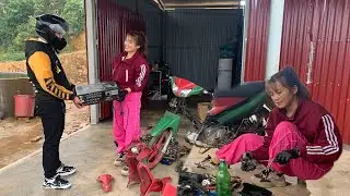 Repairing old motorcycles and head unit speakers