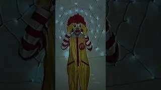 RONALD MCDONALD HALLOWEEN COSTUME #halloween #youtubeshorts #shorts #scary #ronaldmcdonald #mcdonald