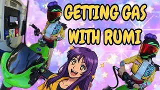 Filling Up in Full Rumi Kpop Demon Hunters Cosplay! MotoVlog