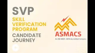 Skill Verification Program (SVP) - Journey of candidates