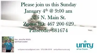 Sunday Message, 04JAN2026
