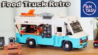 Le FOOD TRUCK RETRO de PANTASY une Nouveaut&eacute; qui nous renvoie dans les Ann&eacute;es 80 Set 85011