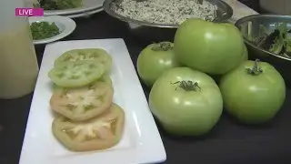 Fried Green Tomatoes & Crab Salad with Chef Leake
