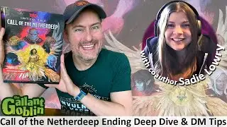 Call of the Netherdeep Coauthor Sadie Lowry Interview & DM Tips  - D&D Critical Role