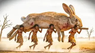 Life 1 Million Years Ago | When a Giant Rabbit Became Food for Early Humans
