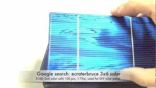 3x6 Solar Cells - ecraterbruce