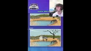 Drawing a WATERING HOLE in Gartic phone #art #shorts #fyp #twitch #drawing