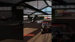 How did he get stuck THERE? (#shorts) Wreckfest multiplayer online