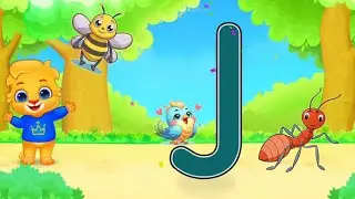 ABC Phonics Learning for Kids | Learn Letters J to R | Alphabet Adventure with Animals