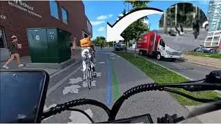 Riding My Ridstar Q20 Ebike In Toronto And This Happened!