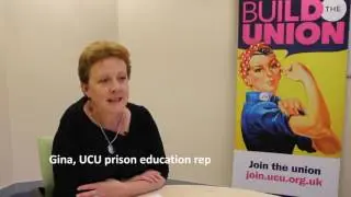 UCU: the trade union for prison educators (short video)