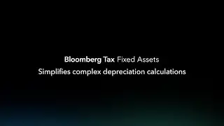 Bloomberg Tax Fixed Assets Depreciation Modeling