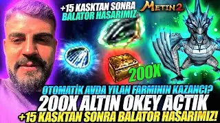 CANAVAR KARTI İÇİN 4 MİLYON EP ÇEKTİM !! +15 KASKTAN SONRA DAMAGELER ! | Metin 2 Sapphire 27 #metin2