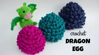 Amigurumi Dragon Egg with a Surprise! | Crochet Tutorial