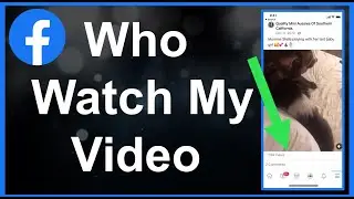 Who VIEWED & WATCHED My Facebook Video!