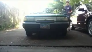 1993 Mercury Topaz Engine Revving