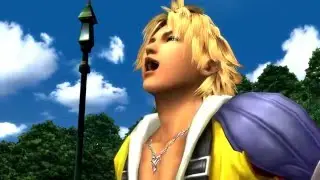 FFX Remaster - Tidus Laughing Scene (Japanese Dub)