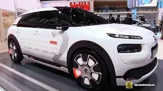 Citroen C4 Cactus Airflow Concept Hybrid - Exterior Walkaround - 2015 Geneva Motor Show