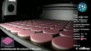 Live 3D Print Session: Pfandmarken
