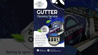 Gutter Cleaning With Pro Exteriors! #home #roofing #gutterservices #gutters