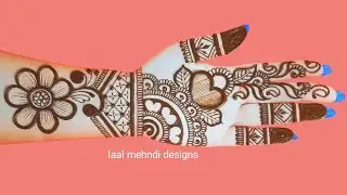 Arabic Simple Mehndi designs|Valentine Day Mehndi Designs|Mehendi Designs|Easy MehandiDesigns