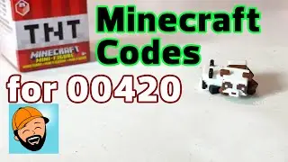 Minecraft TNT Series 25 Codes for batch #00420.
