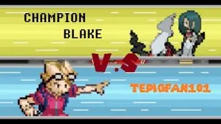 Pokemon Glazed - Vs Champion Blake of Tunod! 720p