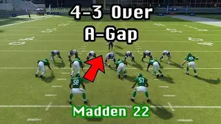 *QUICK SETUP* 4 3 Over A Gap Blitz | Madden 22 Tips & Tricks