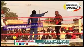 COMBAT DE CATCH CONGOLAIS AVEC PUMA LE ZULU VS MWANA LUNGA