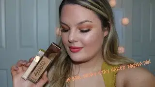 Urban Decay Cosmetics Stay Naked Weightless Foundation First Impressions