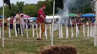 red eagle village ceremony at McDonald Pennsylvania pow wow