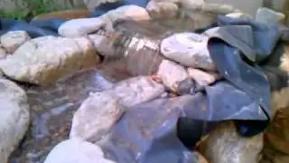 Rainwater Harvesting System Pondless Waterfall Build