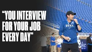 Manny Diaz Reveals Traits He Looks For In Young Coaches