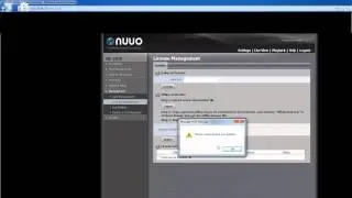 NUUO NVRmini2 - Management: User Management, License Management, Log System, Save/Load Configuration