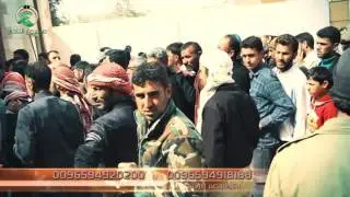 مساعدات تقدمة اهل الخليج الأكارم لأهالي بلدة ميدعا في الغوطة الشرقية
