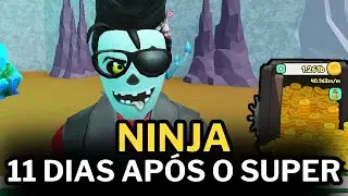 Surpreendente progresso do Ninja em menos de duas semanas!