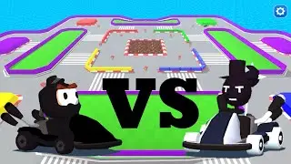 The aiming game with Ramrod - 1v1 with commentary - SmashKarts.io #smashkarts