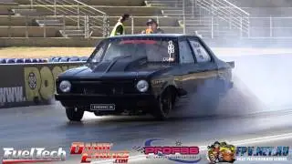 DBRICK THEUMA & LEAKE RACING DANDY ENGINES PROFAB TORANA 6.78 @ 208 MPH