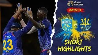 Highlights | St Lucia Kings vs Barbados Royals | CPL 2022