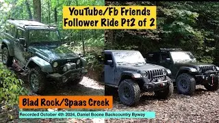 10/04/2024 continuation, Yt /Fb Friend/Follower ride Bald Rock/Spaas Creek easy ride Part2